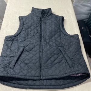 Vest. Flannel lined. Good condition. XL